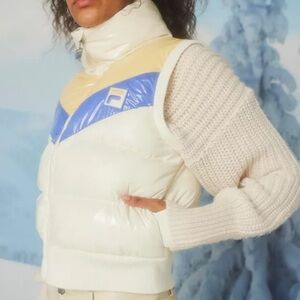 FILA Women’s Color-block Puffer Vest